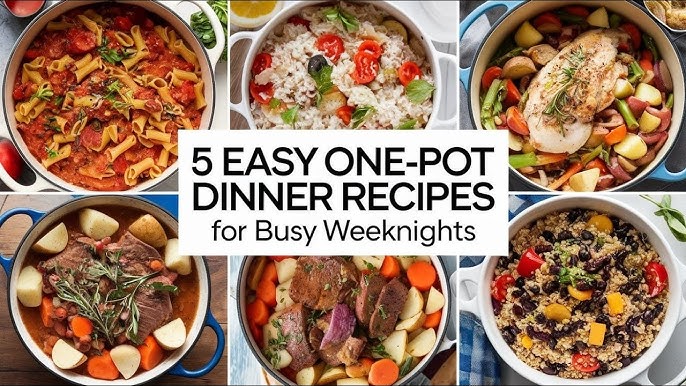 5 One-Pot Meals for Busy Weeknights